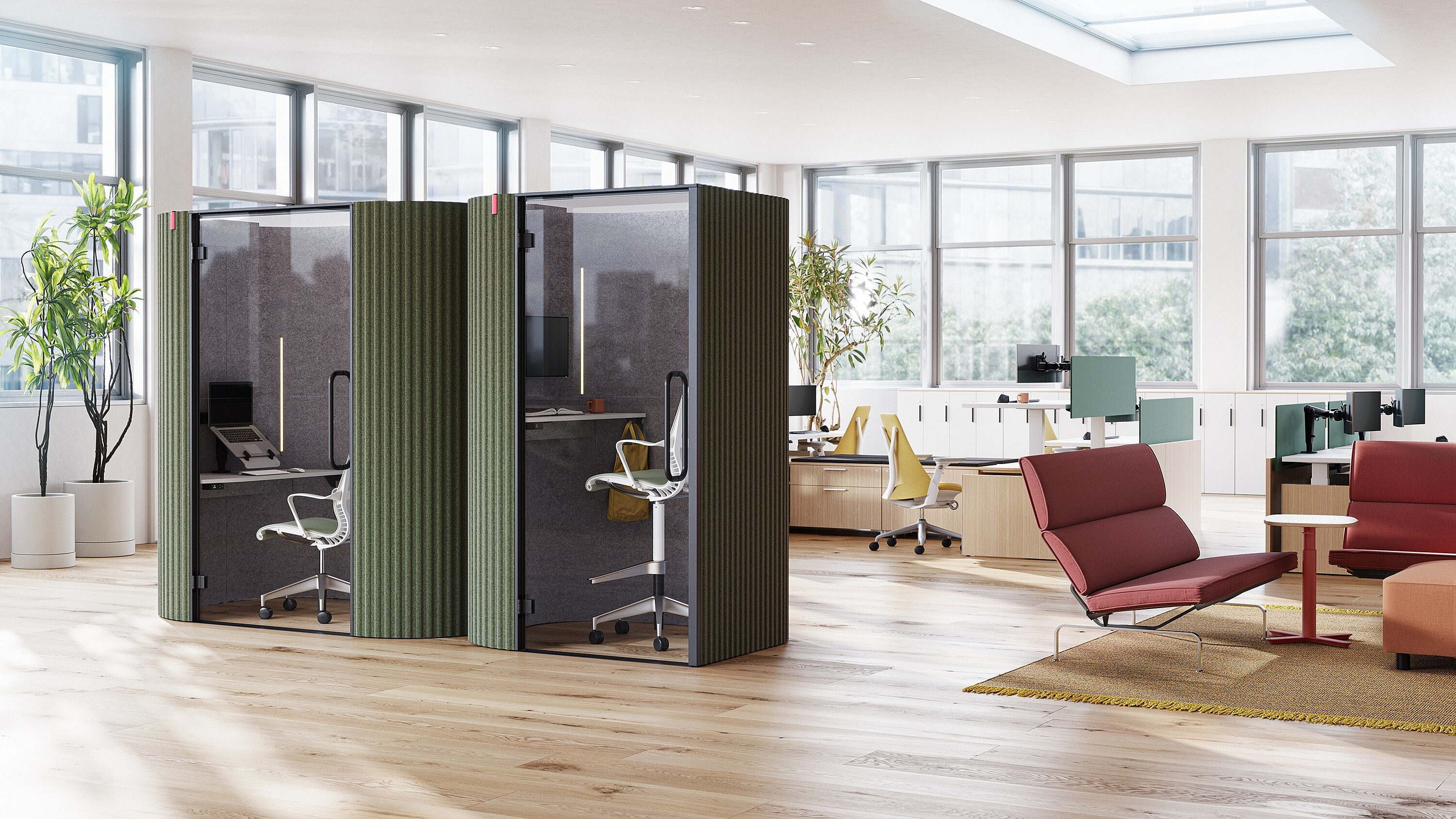 Herman Miller Bay Work Pod Image Gallery 03